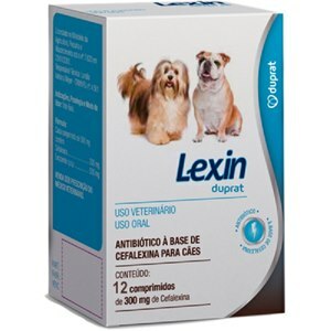 Antibiótico Lexin 300 Mg Duprat 12 Comprimidos