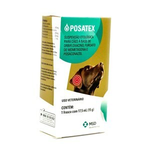 Anti-Inflamatório Msd Posatex Otológica 17,5Ml - Validade Junho/24