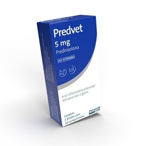 Anti-Inflamatório Predvet 5 Mg Com 10 Comprimidos
