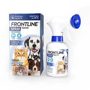 Antipulgas E Carrapatos Frontline Spray Para Cães E Gatos 100Ml