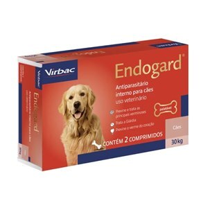 Endogard 30 Kg Virbac 2 Comprimidos