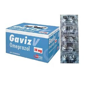 Gaviz V 10Mg Omeprazol Strip 10 Comprimidos