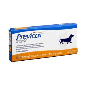 Anti-Inflamatório Previcox Ingelheim 57Mg 10 Comprimidos