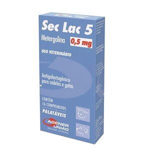 Antigalactogênico Sec Lac 0,5Mg 16 Comprimidos
