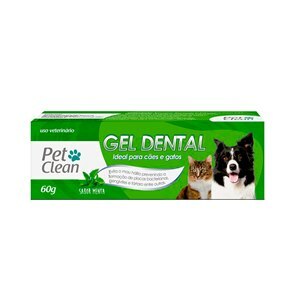 Gel Dental Menta Para Cães E Gatos 60G