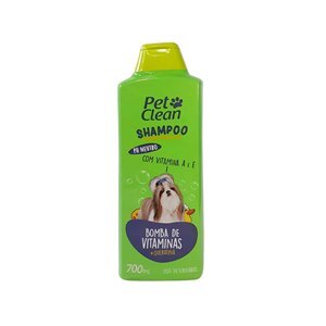 Shampoo E Condicionador Bomba De Vitaminas Para Cães E Gatos 700Ml