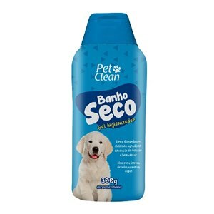 Banho A Seco Gel Higienizador Para Cães E Gatos 300G