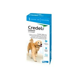 Credeli Tablet 900 Mg Azul (Cães De 22Kg Até 45Kg) 1 Cp