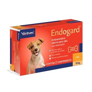 Endogard 10 Kg Virbac 2 Comprimidos