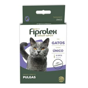 Fiprolex Drop Spot Para Gatos 0,5Ml 1 Pipeta 