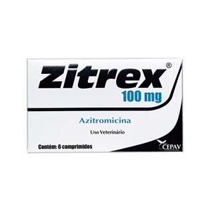 Antibiótico Zitrex 100Mg 6 Comprimidos