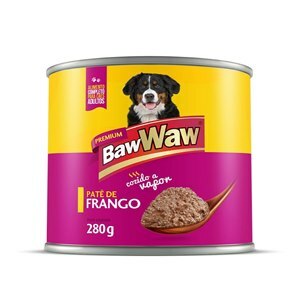 Alimento Enlatado Para Cães Patê De Frango 280G