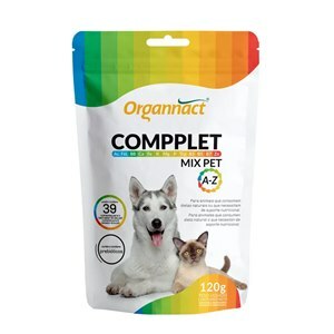 Suplemento Compplet Mix Pet A-Z Para Cães E Gatos 120G